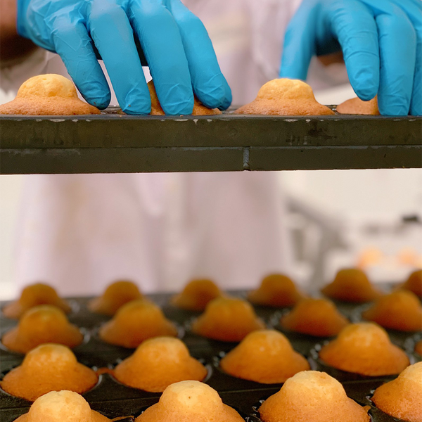 Staff busy working on madeleines Jeannette 1850.