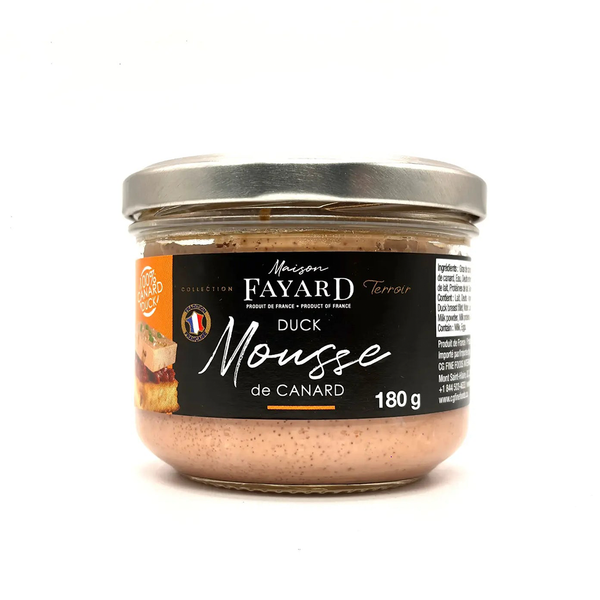 Jar of 100% duck mousse