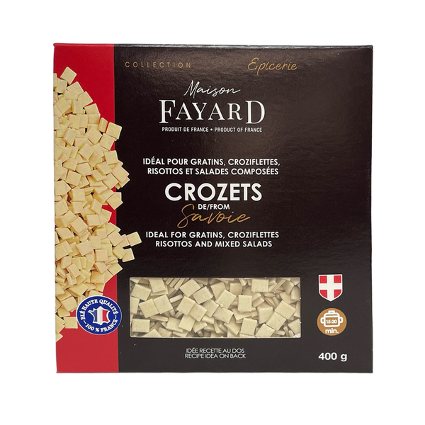 Box of Maison Fayard's Crozets Square Pasta
