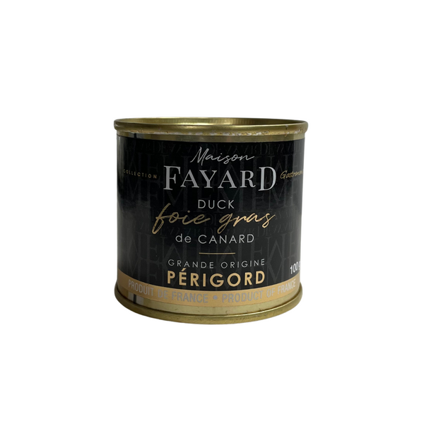 100g of whole duck foie gras