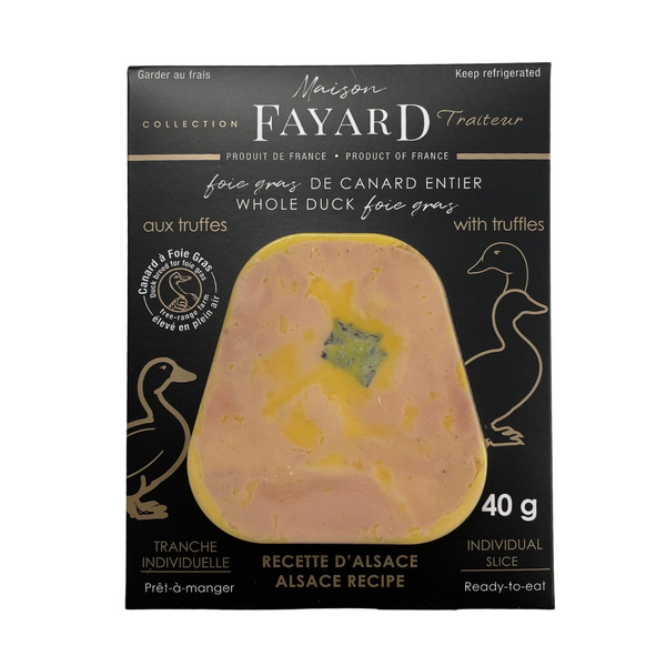 Maison Fayard's Whole Duck Foie Gras w/ Truffles