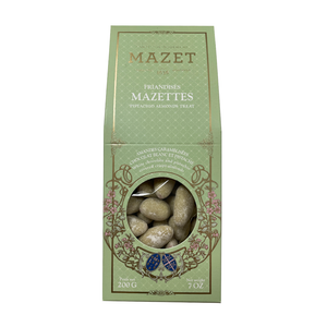 Box of Mazet's mazettes. Net weight: 200g
