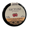 Angelina's raspberry mini jam comes in a mini jar. Net weight: 28g. Decorate your table with it, put it in your handbag to enjoy with a croissant at work or give it as a nice treat to someone special.