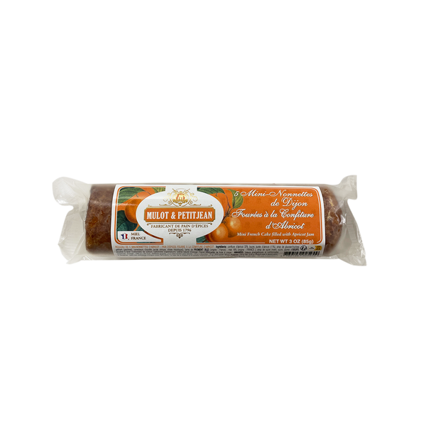 Roll of five apricot mini-nonnettes