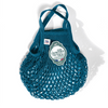 Aquarius blue Filt 1860's 100% cotton net shopping bag