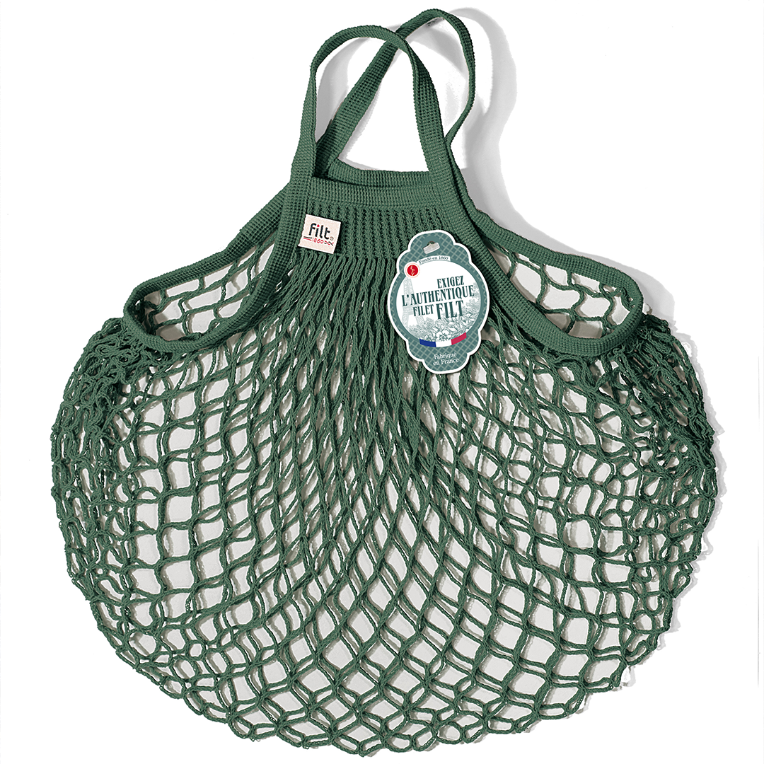 Filt 1860's 100% Cotton Mesh Shopping Bags - Medium w/Small