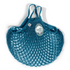 Aquarius blue Filt 1860's 100% cotton net shopping bag