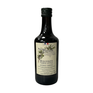 Bottle of Lucques Extra Virgin Olive Oil. Net weight: 50cl