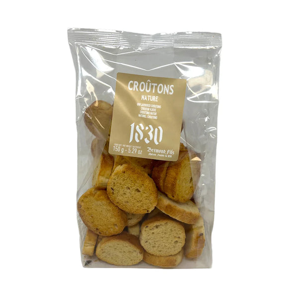 Bag of Plain Croutons from Provence. Net weight: 150g