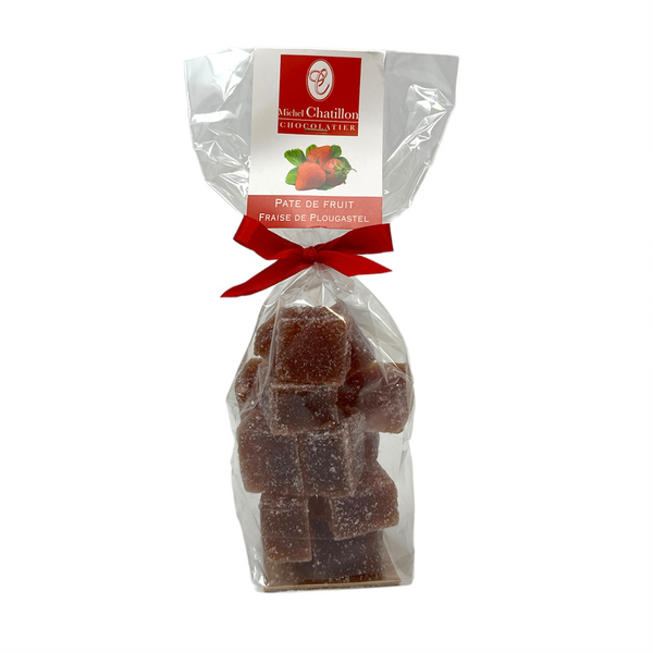 Bag of Michel Chatillon's Plougastel strawberry fruit  jellies