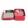 CDHV's poppy 100% natural frosted candies in opened collector tin. Net weight: 70g