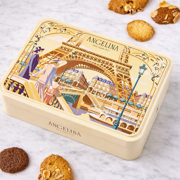 Pure Butter Assorted Biscuits in Angelina's Emblematic Collector Tin