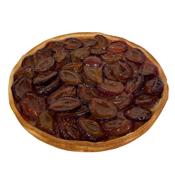 pure butter plum pie (tarte aux quetsches)