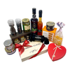 Items included in The Heart of French Gastronomy Gift Basket For Best Moms in the World