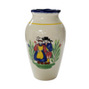 Iconic Hand Painted Vase from Brittany