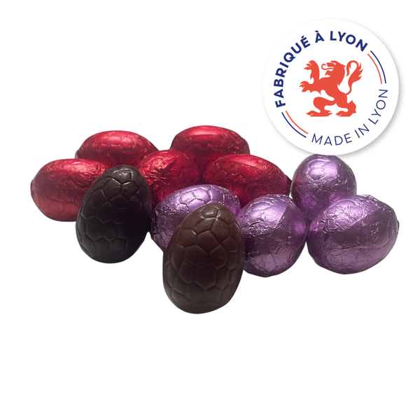 Voisin's Milk & Dark Chocolate "Feuilleté" Easter Eggs