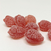 Bulk of CDHV's wild strawberry 100% natural frosted candies.