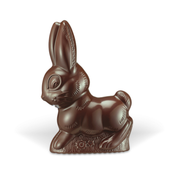 Easter bunny chocolate - French fairtrade chocolate from Voisin.