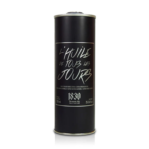 Can of Maison Bremond 1830's  Everyday Olive oil. Net weight: 750ml