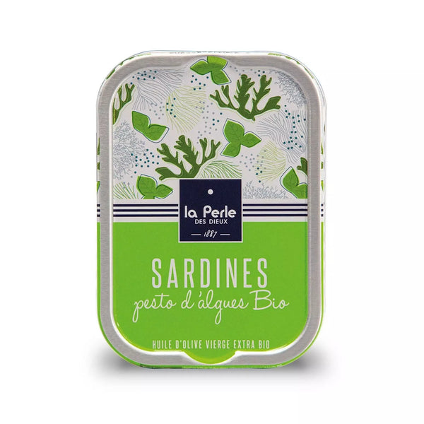 La Perle des Dieux' Organic Sardines w/ Seaweed Pesto