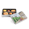 Angelina's iconic collector tin of assorted biscuits opened