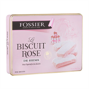Fossier's biscuits roses in collector tin