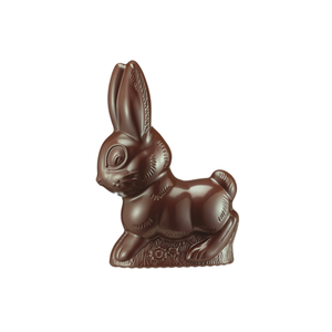 Easter dark chocolate bunny handcrafted by our master chocolatier Voisin.