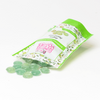 Opened bag of CHDV's green apple sugar-free candies. Net weight: 100g