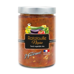 Jar of Guintrand's nicoise ratatouille. Net weight: 280g