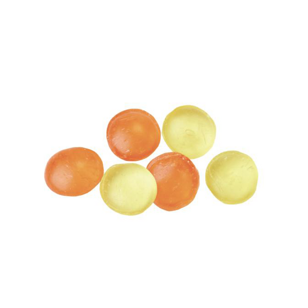 CHDV's orange & lemon sugar-free candies. 