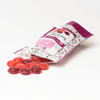 Opened bag of CHDV's wild strawberry & blackberry sugar-free candies. 